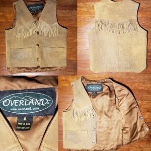 Overland Vintage Genuine Leather Vest